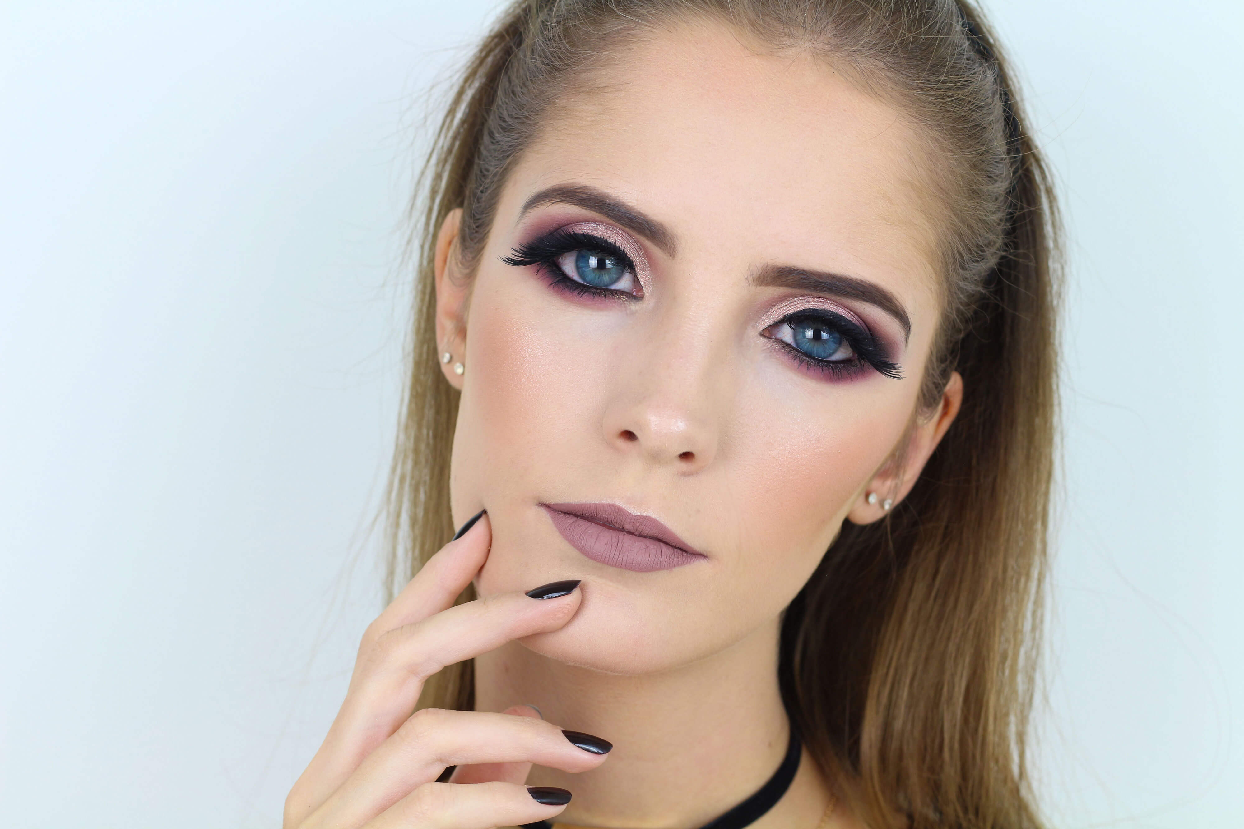 maquiagem outubro rosa