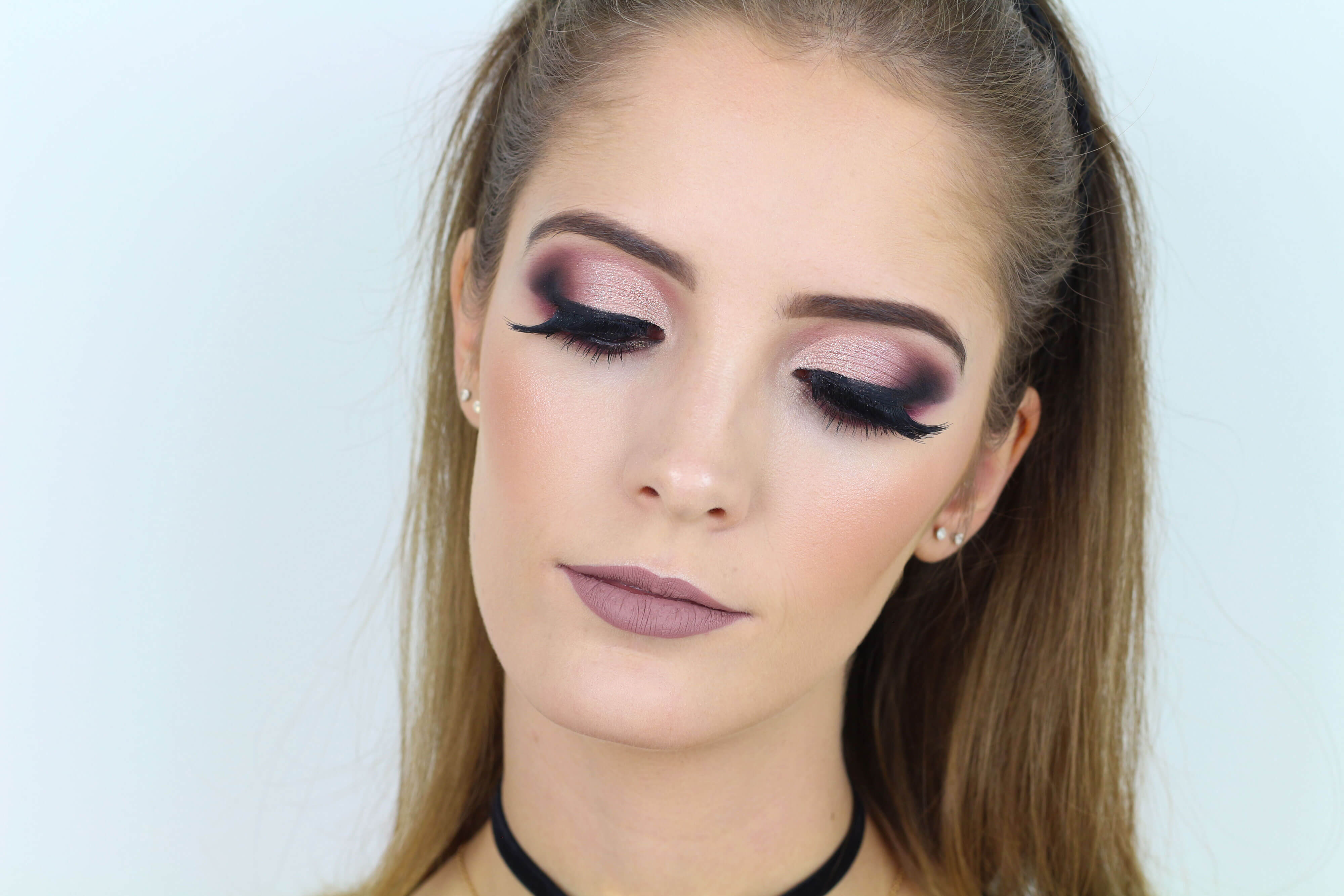 maquiagem outubro rosa